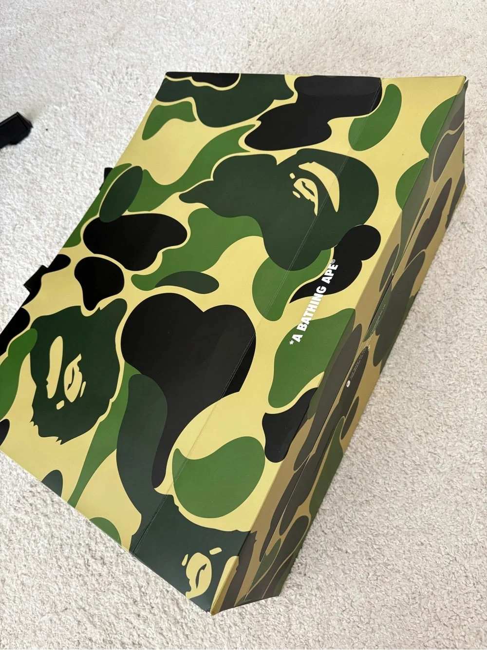 BAPE ape Camouflage Gift Shopping Bag - Green Camo - Picture 8 of 12